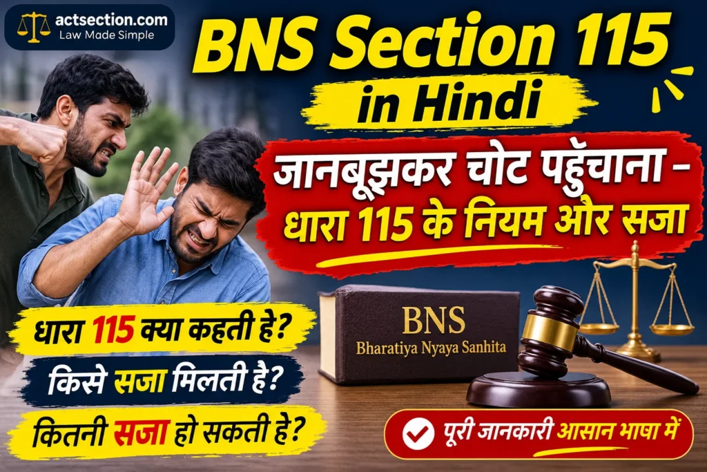 BNS Section 115
